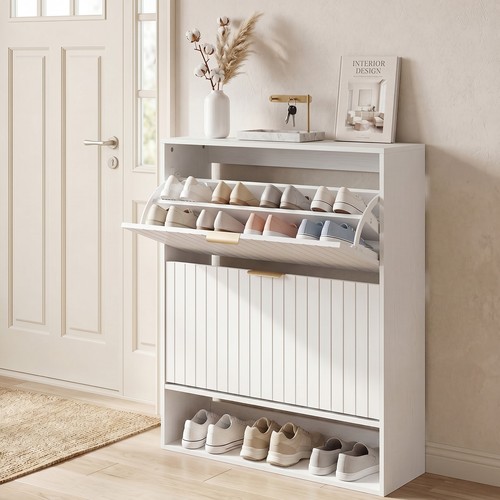 Shoe cabinet with flip - shoe,