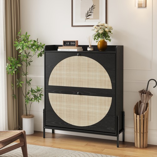 Entryway shoe cabinet with - shoe,
