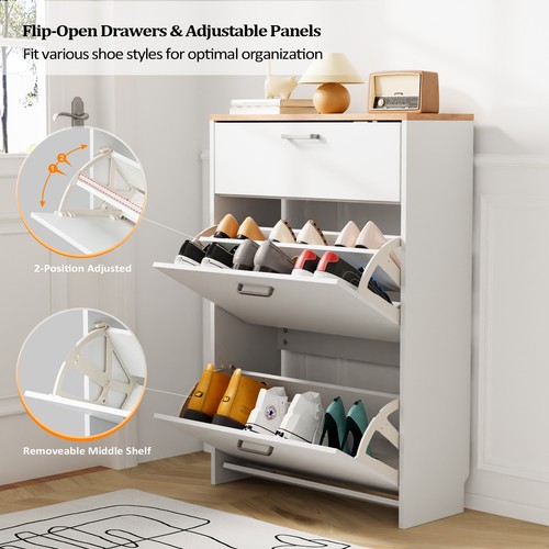 Modern shoe storage cabinet - modern,