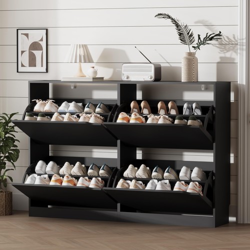 Narrow slim shoe cabinet - shoe, 4