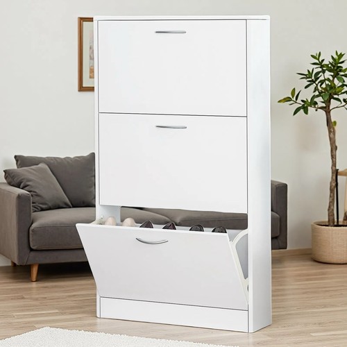 Flip down shoe cabinet - flip-down,