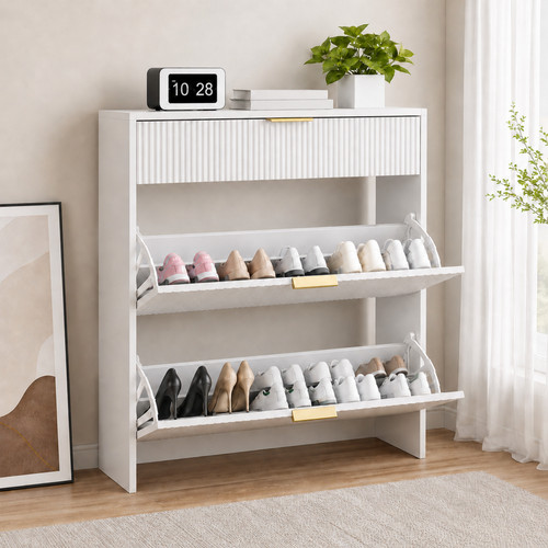 Modern slim shoe cabinet - slim, with