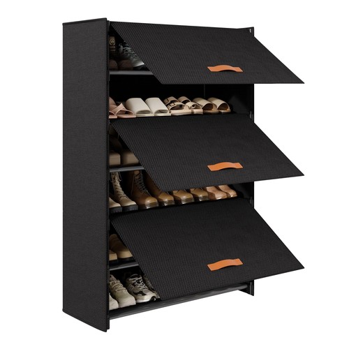 Tier shoe storage cabinet - 6-tier,