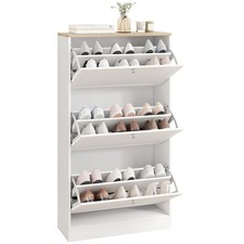 HOMCOM Modern Shoe Cabinet