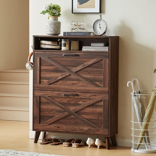 Slim walnut shoe - slim,