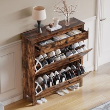 10.4" Slim Shoe Cabinet