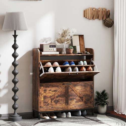 Slim tall shoe cabinet - tall,