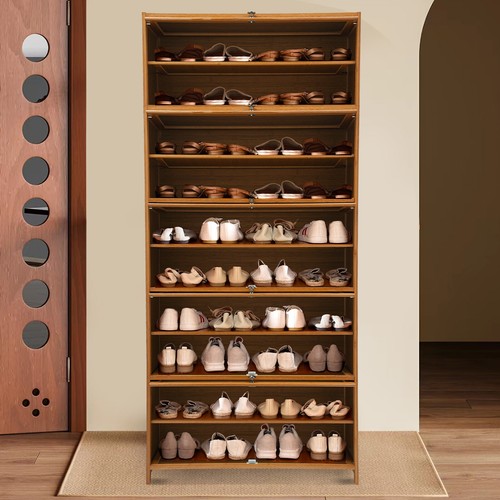 Tier tall shoe cabinet - shoe,