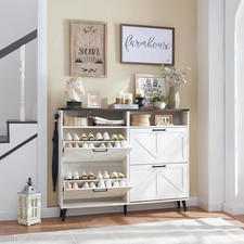 Modern Shoe Cabinet with 4
