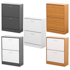 SHOE CABINET 2 DRAWER STORAGE