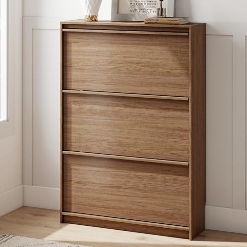 Shoe cabinet with flip - shoe,