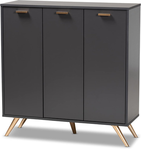 Stylish dark grey gold - dark,