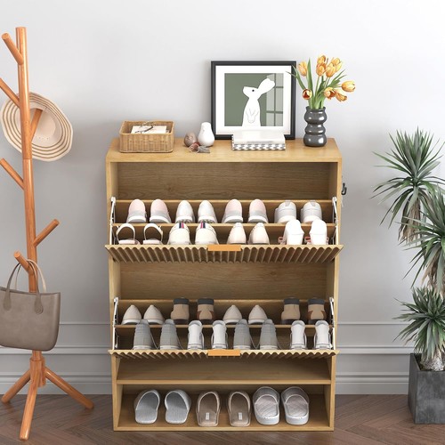 Narrow shoe cabinet flip - shoe, cabinet,