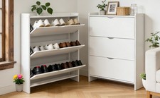3-Drawer Flip-Down Shoe
