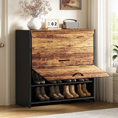 Rustic brown door tier - rustic,