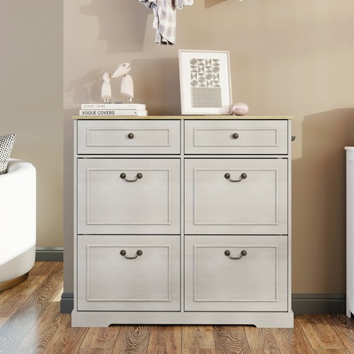 Shoe cabinet with drawers - with,