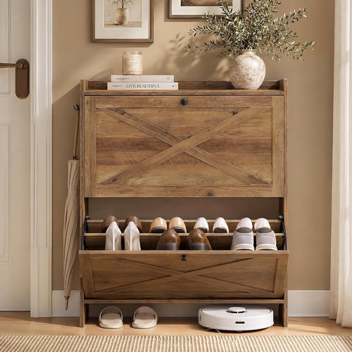 Hidden slim narrow shoe rack - hidden,