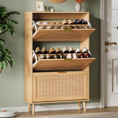Narrow slim shoe cabinet - narrow,