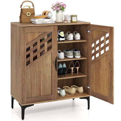 Tier shoe cabinet doors - shoe,