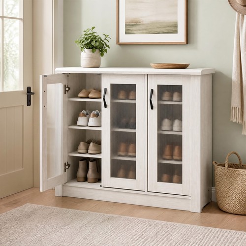 Door shoe cabinet - 3-door,
