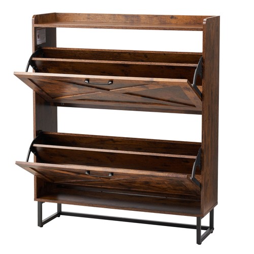 Shoe cabinet with flip - shoe, 2