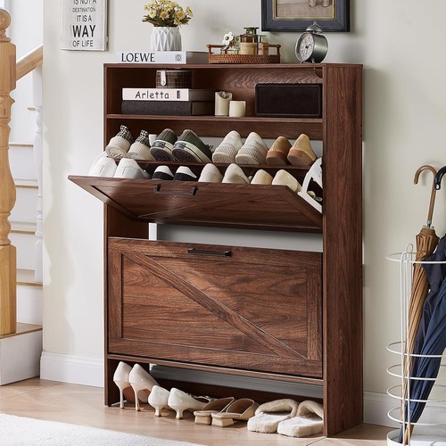 Shoe cabinet with flip - 2,