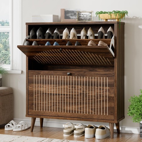 Wooden shoe cabinet - shoe, for