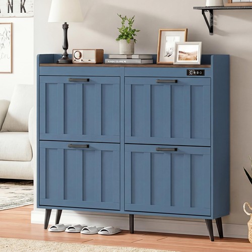 Shoe cabinet with flip - 4,