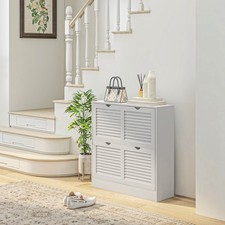 Narrow Shoe Cabinet with