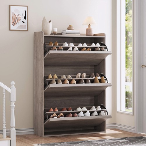 Drawer shoe cabinet flip - shoe,