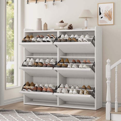 Flip drawers shoe storage - drawers,