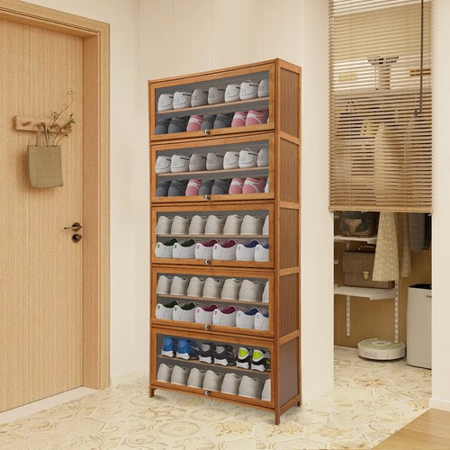 Tier tall shoe cabinet - tall,