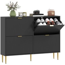 HOMCOM Slim Shoe Storage