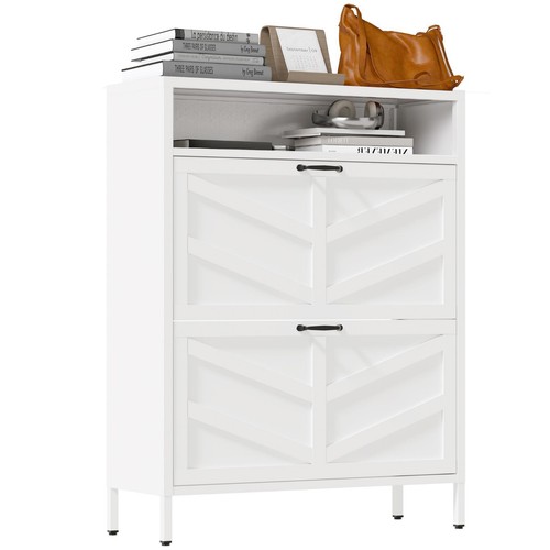 Steel shoe cabinet - shoe, flip