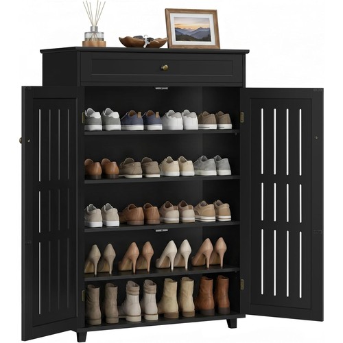 Wooden shoe cabinet - shoe, with