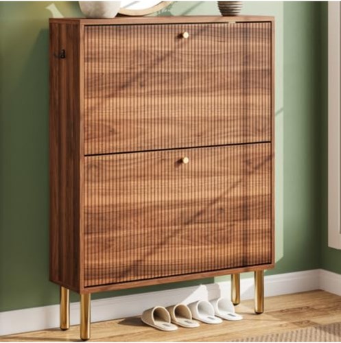 Shoe storage cabinet flip - storage,