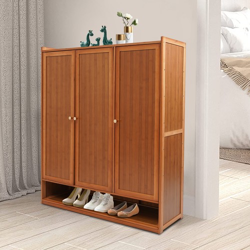 Shoe storage cabinet - cabinet, w/shutter