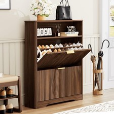Slim Narrow Shoe Cabinet with