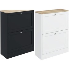 HOMCOM Slim Shoe Cabinet with