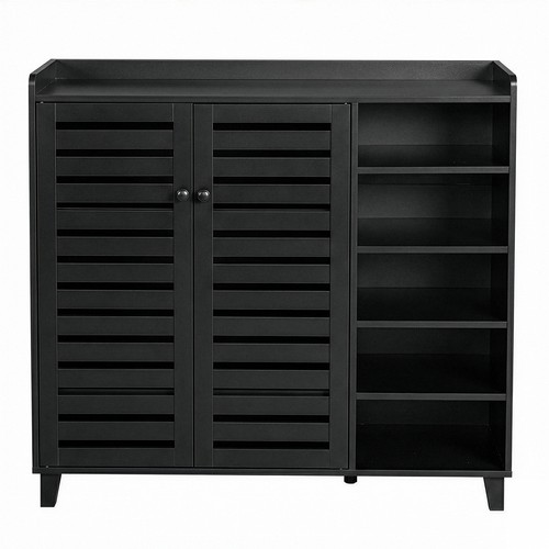 Shoe cabinet with doors 5 - shoe,