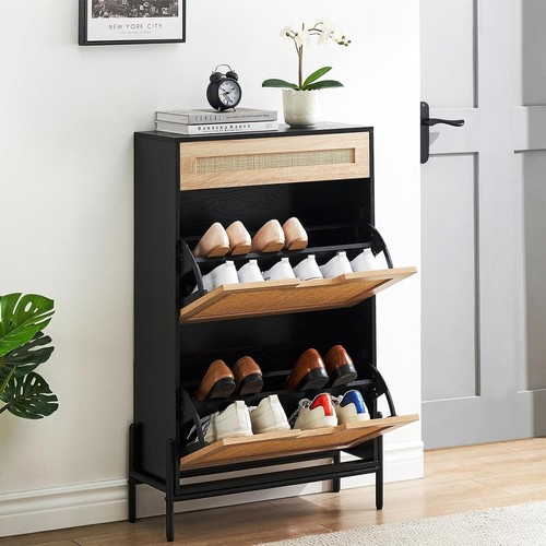Entryway shoe cabinet with - entryway,