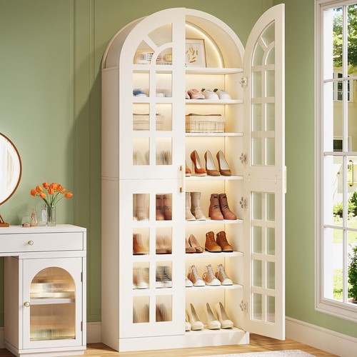 Tier modern tall shoe - 8-tier,