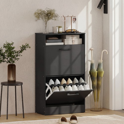 Shoe cabinet with - shoe,